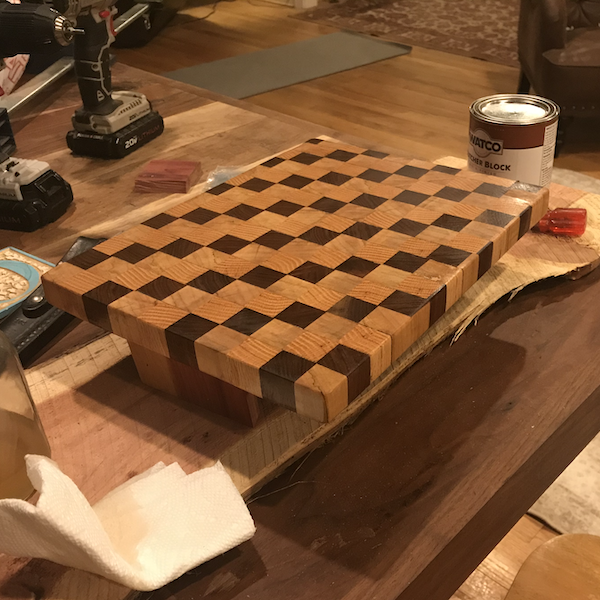 Cube Cutting Board